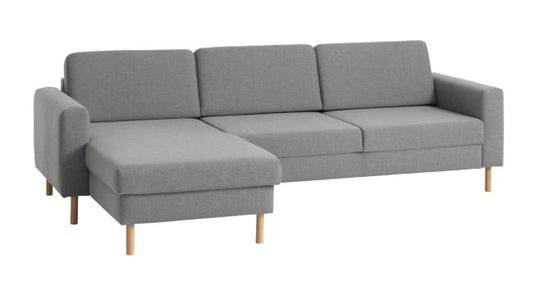 SVALBARD Chaise Lounge Light & Drak Grey