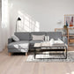 SVALBARD Chaise Lounge Light & Drak Grey