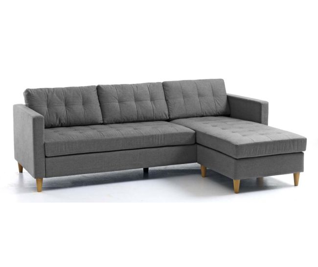 FALSLEV Chaise Lounge Grey V1