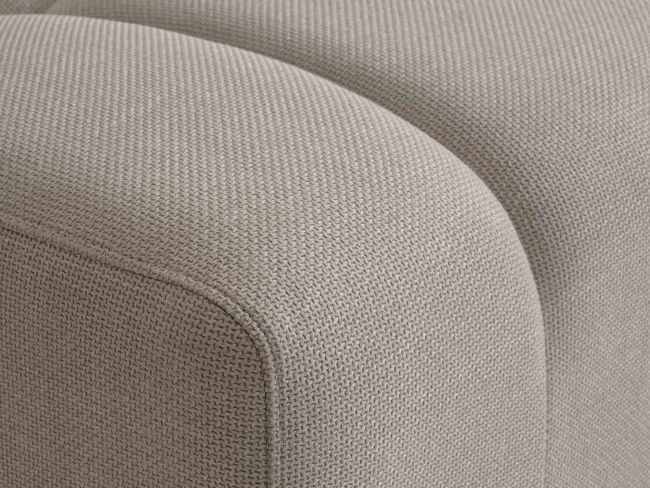 ALLESE Chaise Lounge Right Beige Fabric