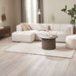 ALLESE Chaise Lounge Right Beige Fabric