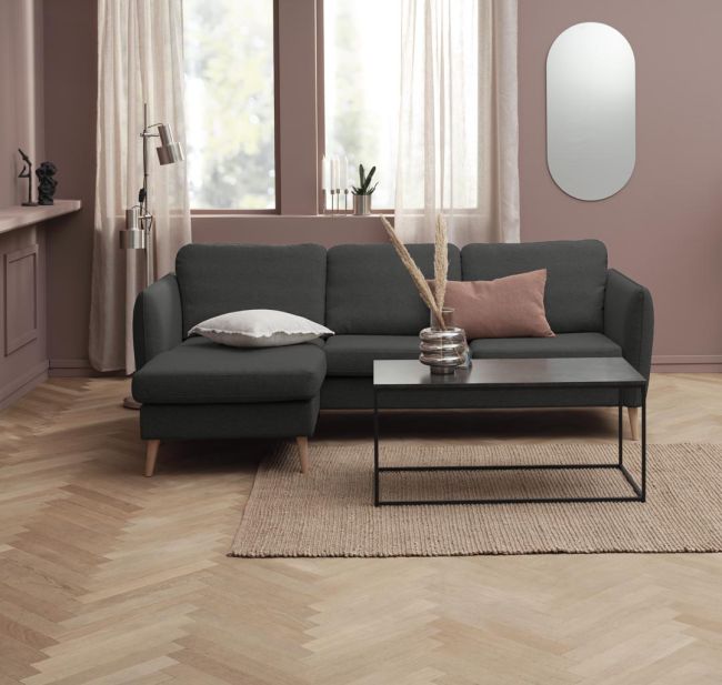 AARHUS Chaise Lounge Dark Grey