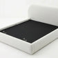 Evara Cream Bed, Boucle