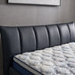 Mariam PVC Leather Modern Bed Frame