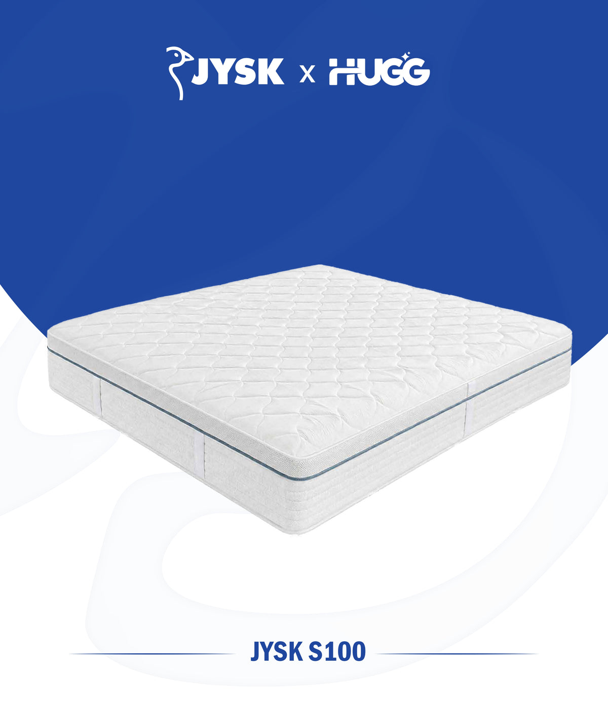 JYSK Pocket Spring Mattress Wellpur S100