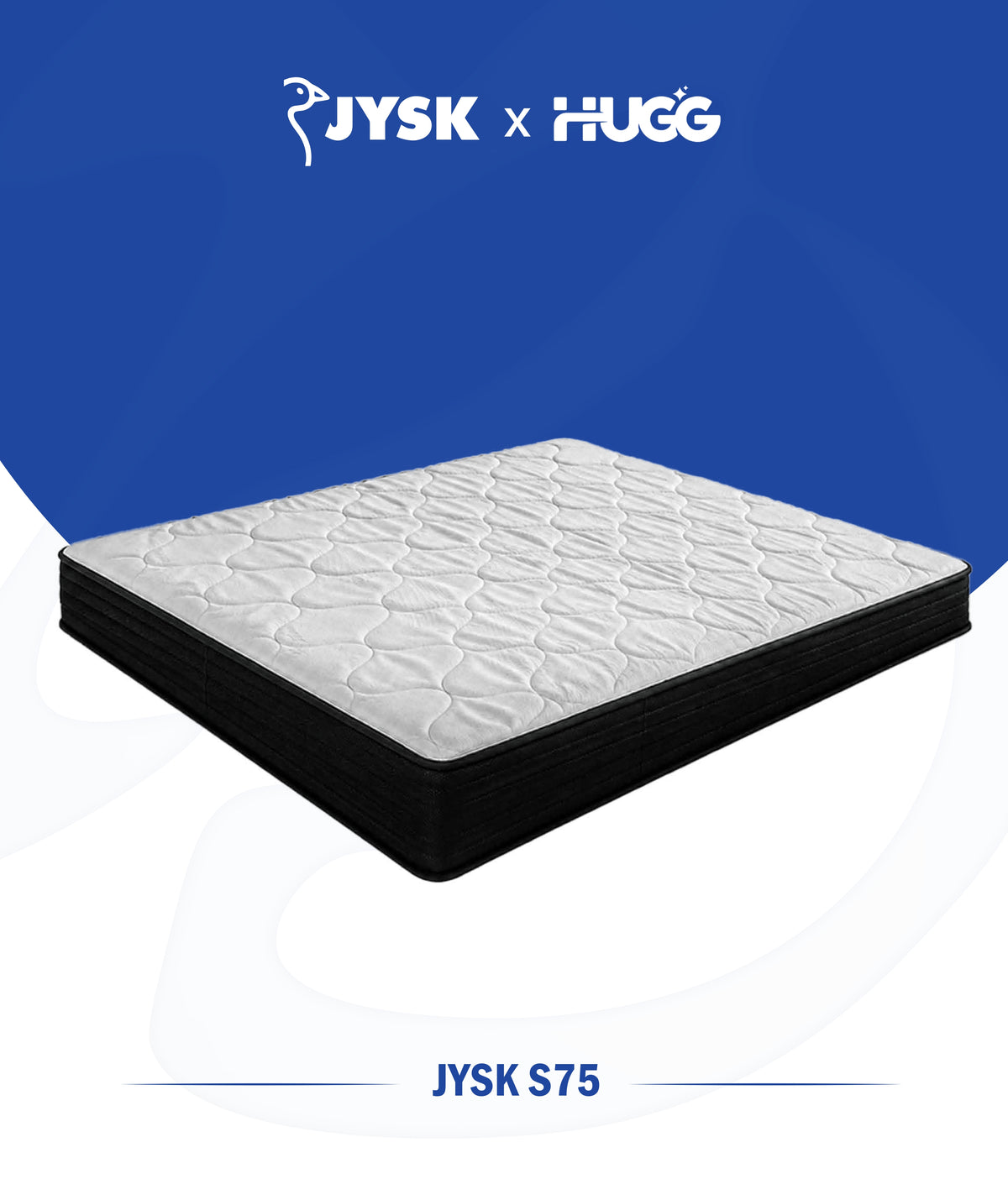 JYSK Double Side Spring Mattress Wellpur S75